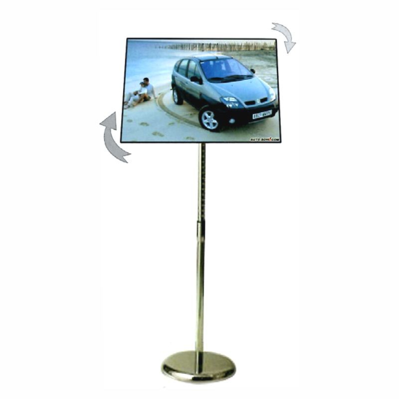 ATRIL PORTACARTEL LED-MODELO SOBRE-DIN A3