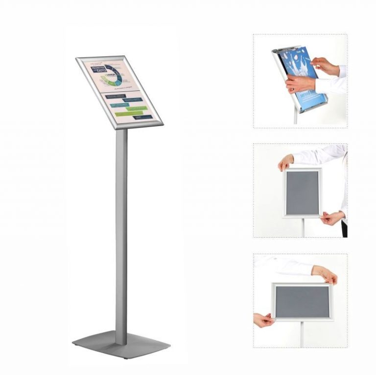 ATRIL CON MARCO APERTURA FRONTAL DINA4