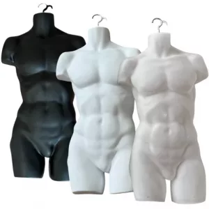 Medio-busto-plastico-caballero-