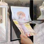 PORTACARTEL PLÁSTICO CON IMÁN para interior A3