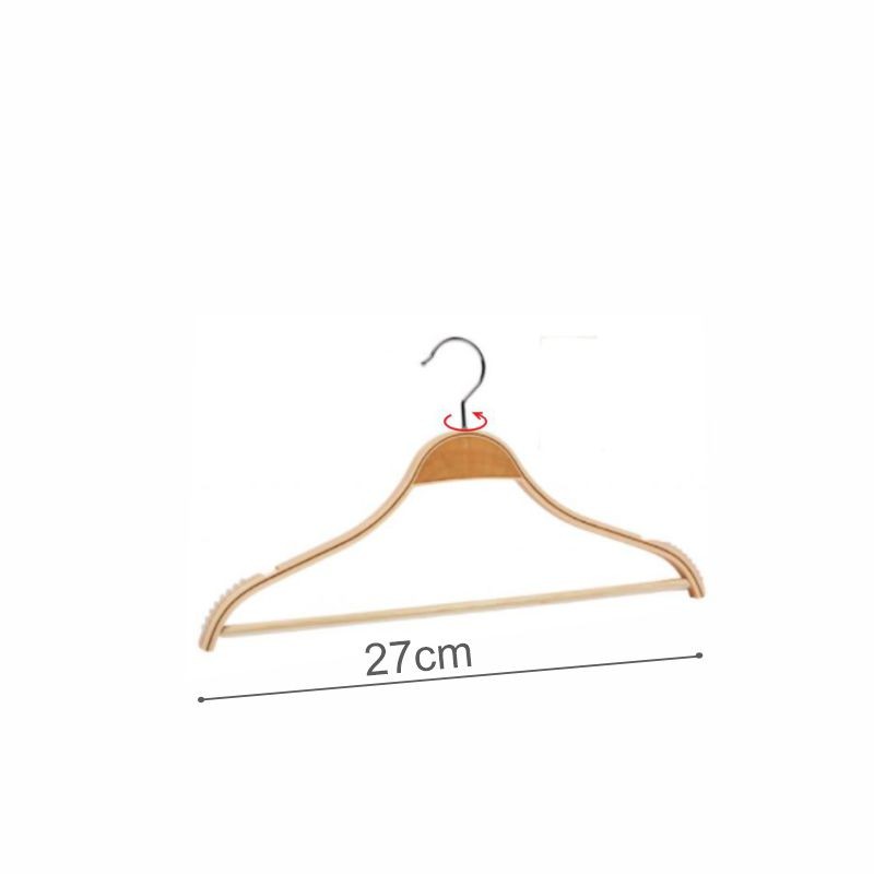 PERCHA CONJUNTO LAMINADA 27cm (en caja de 100uds)