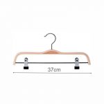 PERCHA LAMINADA CON PINZAS 37cm (en caja de 100uds)