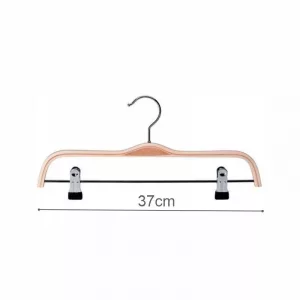 PERCHA LAMINADA CON PINZAS 37cm (en caja de 100uds)