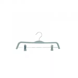PERCHA CON PINZAS 37cm GRIS (en caja de 100uds)