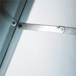 PORTACARTEL CABALLETE MARCO ABATIBLE DOBLE CARA 70x100cm