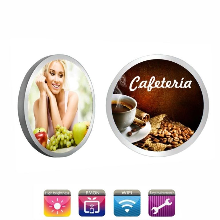 PANTALLA REDONDA LED IMAGEN Y TV