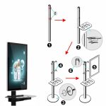STAND 32" LCD CON CARGARDOR WIFI Y CABLE