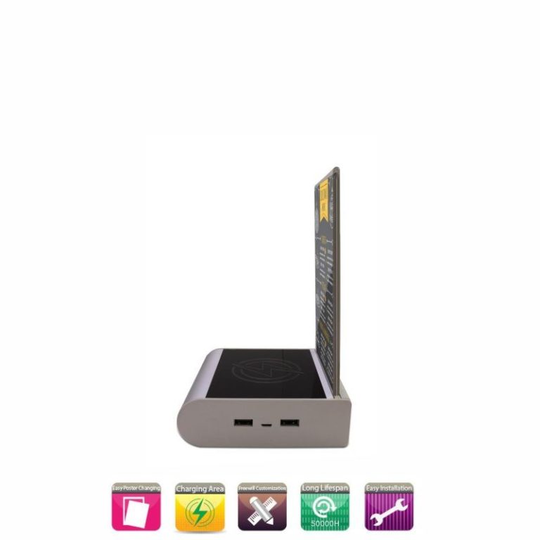 SOPORTE MENU INALAMBRICO Y CON CARGADOR