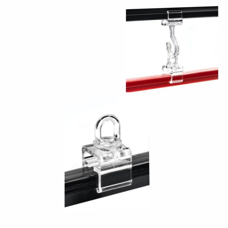 PINZA CON ANILLA PARA PORTACARTEL ABS