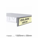 PORTAPRECIO PERFIL ADHESIVO 1325mm x 30mm