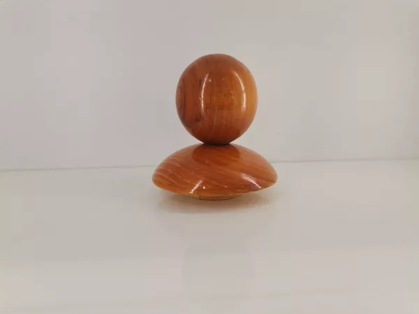 TAPA REMATE MADERA BOLA 7cm DIAMETRO 7cm