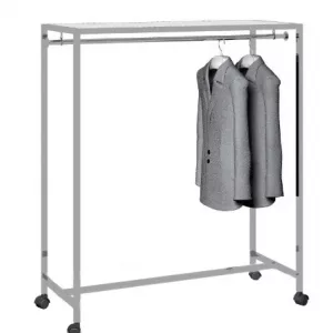 SQ22 Góndola box square barra colgadora estante superior en cristal