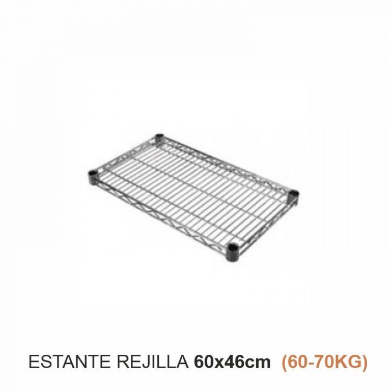 ESTANTE REJILLA *ECO* 60x46cm/60-70KG TUBO BAMBÚ