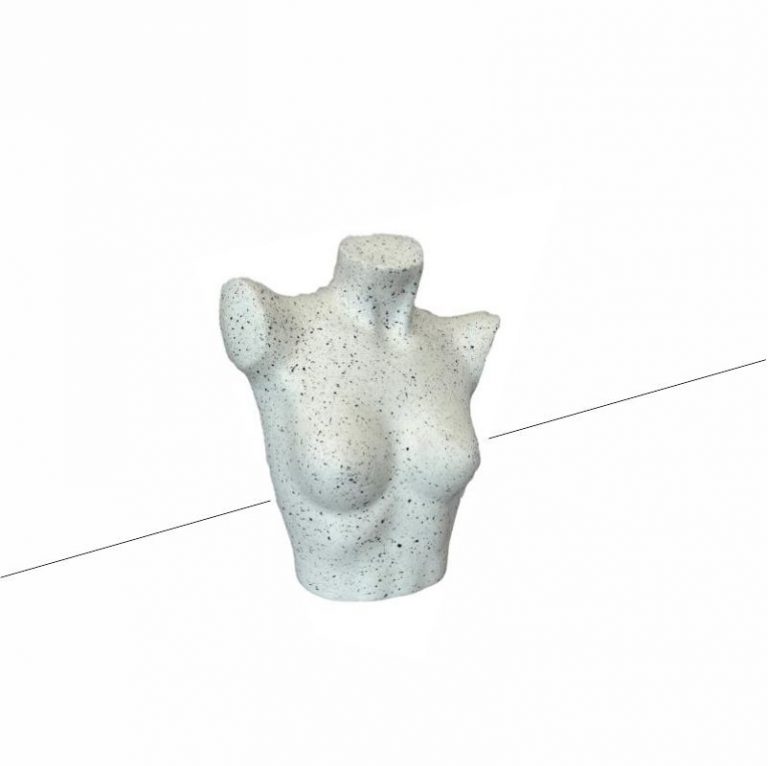 Busto porexpan torso señora lencería con espalda