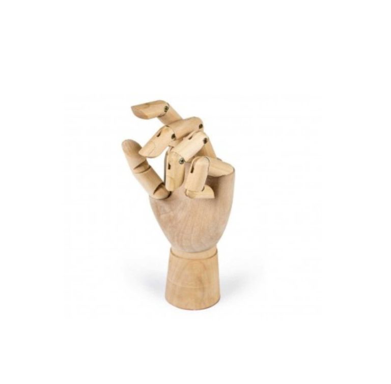 MANO DE MADERA CABALLERO