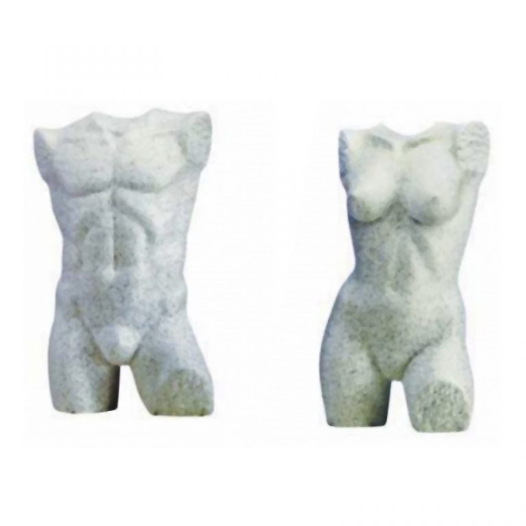 BUSTO POREXPAN SEÑORA SIN BRAZOS CON ESPALDA GRANITO