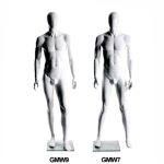 MANIQUI CABALLERO CON CABEZA SIN ROSTRO Blanco Brillo