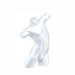 Torso porexpan caballero con espalda