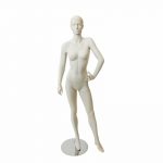 MANIQUI SEÑORA CON CABEZA PELO ESCULPIDO Color Ivory