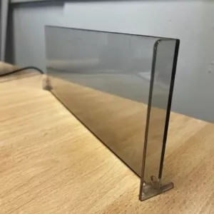 SEPARADOR DERECHO CON PARADA FRONTAL 335X120mm