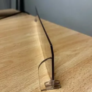 SEPARADOR DERECHO CON PARADA FRONTAL 435X60mm