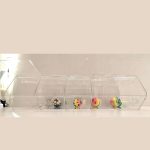 CARAMELERA 5 CAJONES C/TAPA TRANSPARENTE