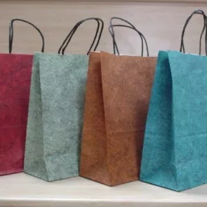 BOLSA DE PAPEL ASA RETORCIDA ROMA 22+10X31