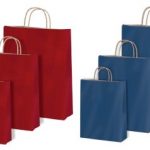 BOLSAS ASA RETORCIDA KRAF AZUL