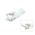 PORTAPRECIO PERFIL ADHESIVO 300mm x 75mm