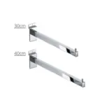SOPORTE RECTANGULAR RECTO PARA LAMA