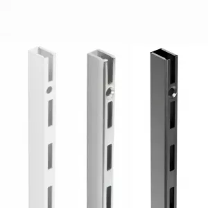 Cremallera simple acero de 240cm