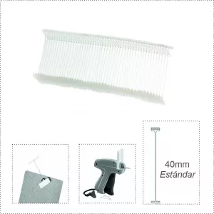 Caja de 5000 hilos de plástico 40mm regular