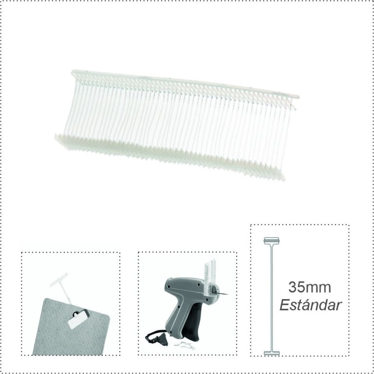 Caja de 5000 hilos de plástico 35mm regular