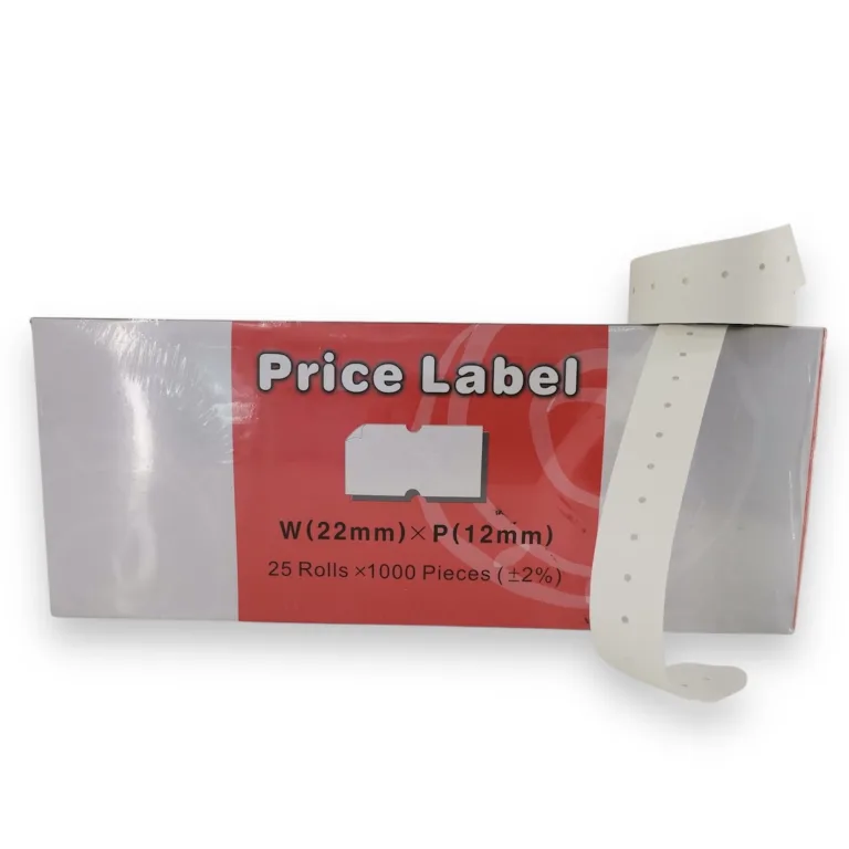 25 rollos de 1000 etiquetas p/mx5500 y h2000 -1 línea