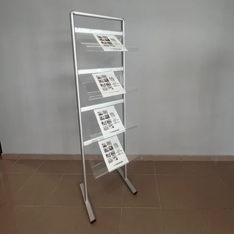 Expositor 4 estantes metacrilato