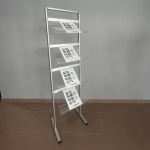 Expositor 4 estantes metacrilato