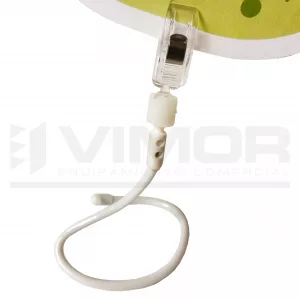 Portaprecios/portacartel flexible (en paquete de 5 uds)