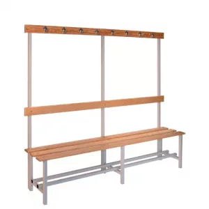 Banco VESTUARIO con percha 150cm