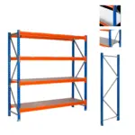 Estanterías Picking. Hasta 1430 kg por nivel.