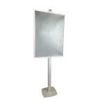 EXPOSITOR CARTEL 70X100 1 CARA C/PORTAFOLLETOS