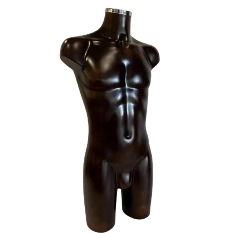 Torso plástico caballero cuero