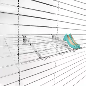 Conjunto bandeja rejilla con ménsulas inclinables sistema lama