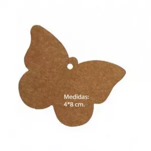 100 etiquetas mariposa grande