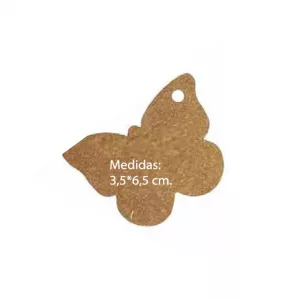 100 etiquetas mariposa pequeña