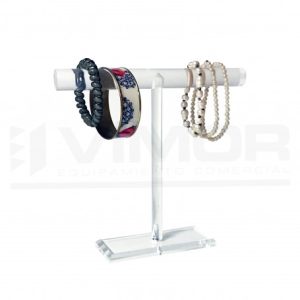 Expositor sobremesa pulseras transparente