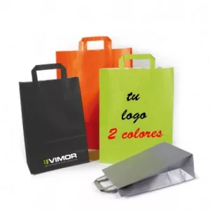 Impresion serigrafia en bolsa 2 colores