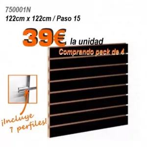 Panel lama de madera