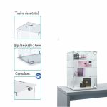 Vitrina cristal templado