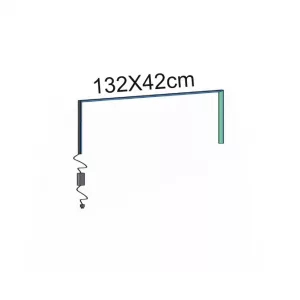 Conjunto iluminación led de mostrador 140cm