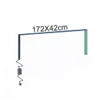 Conjunto iluminación led de mostrador